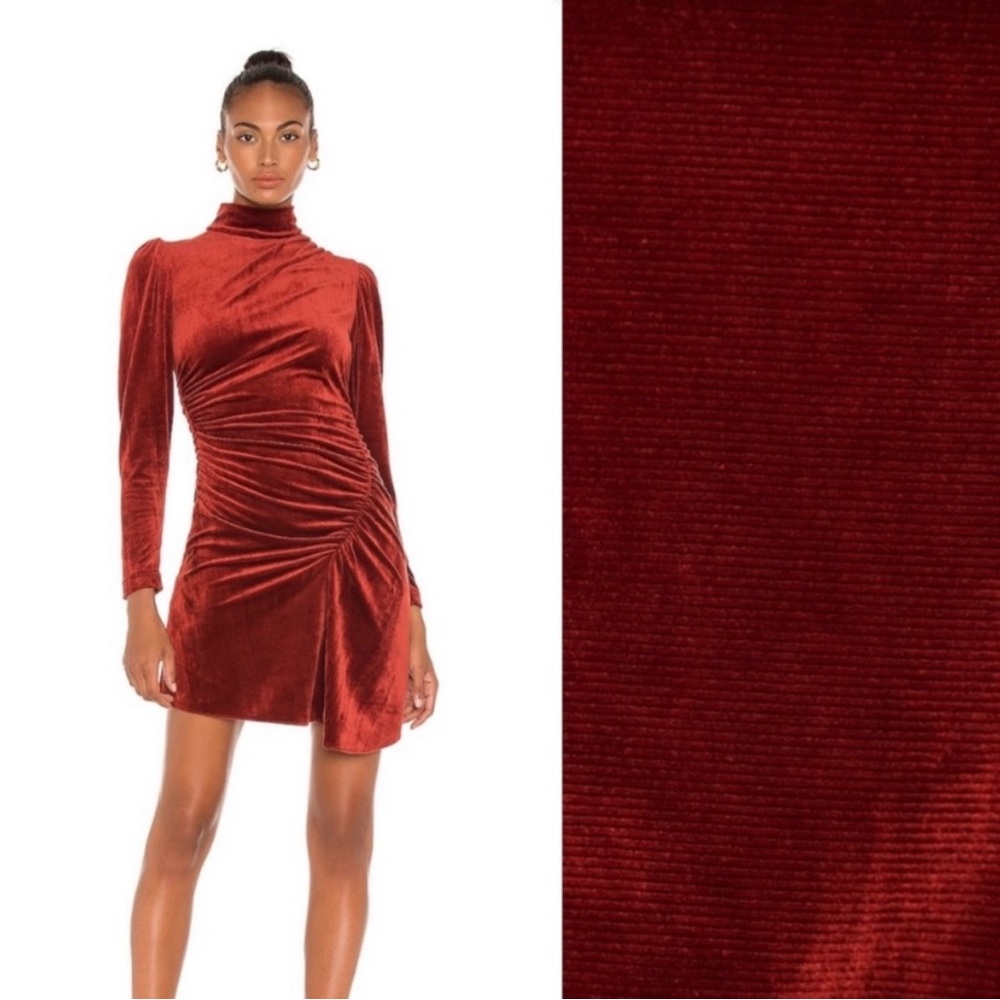 A.L.C. Marcel Long Sleeve Corduroy Dress $595